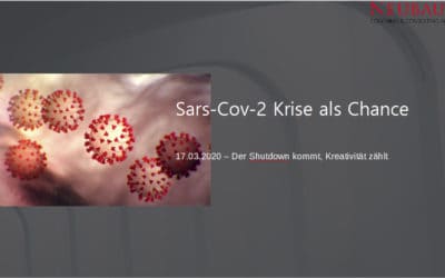 Sars-Cov-2 Krise als Chance 17.03.2020 – Der Shutdown kommt, Kreativität zählt