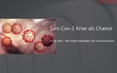 Sars-CoV-2 Krise als Chance – 13.04.20 Wer die Gefahr bekämpfen will, muss sie kennen